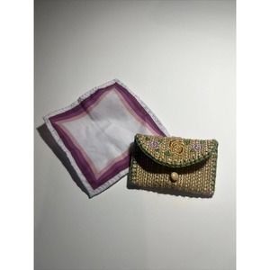 American Girl Doll Kits Accessories Original Version Purse And Handkerchief